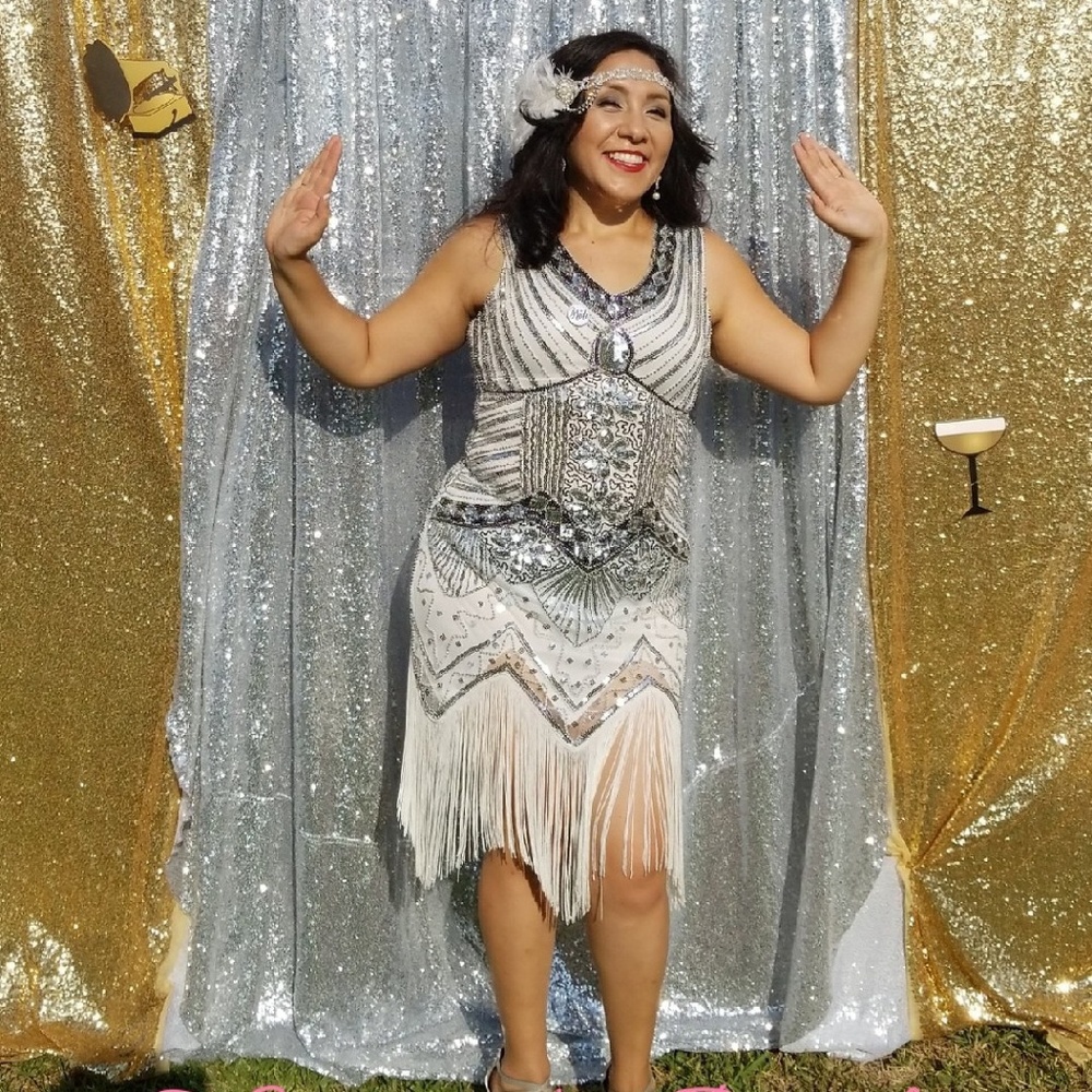 Greatgatsby themed dress.